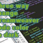 保護眼睛！請更換Dreamweaver程式碼配色！